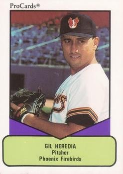 1990 ProCards AAA #32 Gil Heredia Front