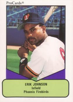 1990 ProCards AAA #45 Erik Johnson Front