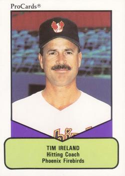 1990 ProCards AAA #54 Tim Ireland Front