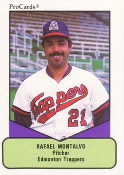 1990 ProCards AAA #93 Rafael Montalvo Front
