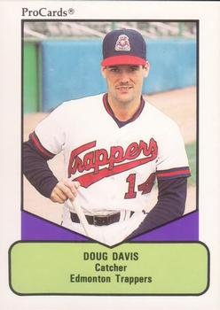 1990 ProCards AAA #95 Doug Davis Front