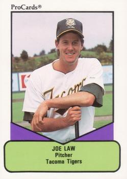 1990 ProCards AAA #135 Joe Law Front