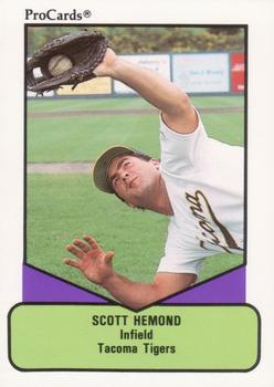 1990 ProCards AAA #146 Scott Hemond Front