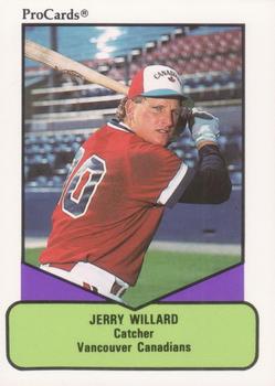 1990 ProCards AAA #170 Jerry Willard Front