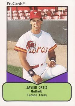 1990 ProCards AAA #207 Javier Ortiz Front