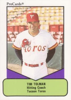 1990 ProCards AAA #211 Tim Tolman Front