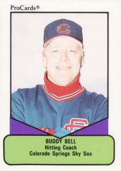 1990 ProCards AAA #236 Buddy Bell Front