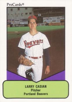 1990 ProCards AAA #240 Larry Casian Front