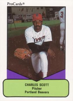 1990 ProCards AAA #248 Charles Scott Front