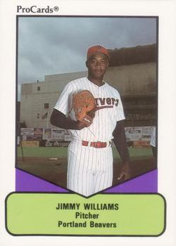 1990 ProCards AAA #249 Jimmy Williams Front