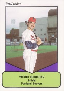 1990 ProCards AAA #258 Victor Rodriguez Front