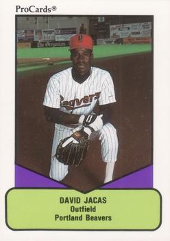 1990 ProCards AAA #262 David Jacas Front