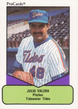 1990 ProCards AAA #277 Julio Valera Front