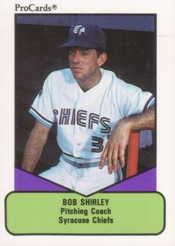 1990 ProCards AAA #369 Bob Shirley Front