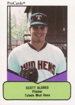 1990 ProCards AAA #371 Scott Aldred Front