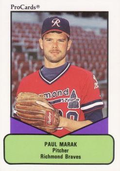 1990 ProCards AAA #400 Paul Marak Front