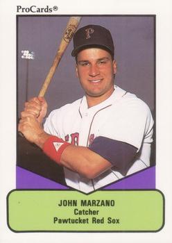 1990 ProCards AAA #437 John Marzano Front