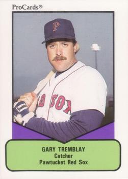 1990 ProCards AAA #438 Gary Tremblay Front