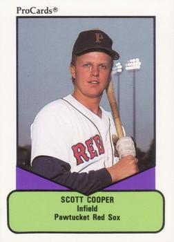 1990 ProCards AAA #439 Scott Cooper Front