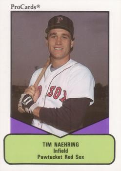 1990 ProCards AAA #441 Tim Naehring Front
