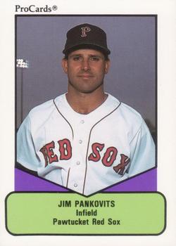 1990 ProCards AAA #442 Jim Pankovits Front