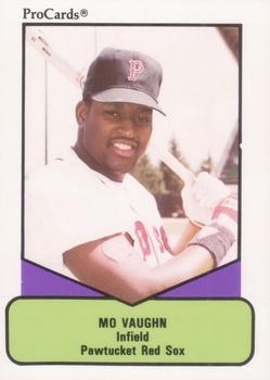 1990 ProCards AAA #443 Mo Vaughn Front