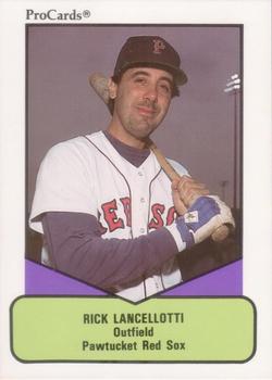 1990 ProCards AAA #444 Rick Lancellotti Front