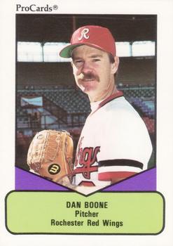1990 ProCards AAA #455 Dan Boone Front