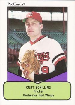 1990 ProCards AAA #458 Curt Schilling Front