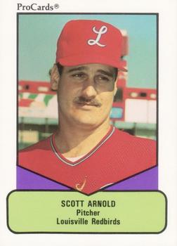 1990 ProCards AAA #508 Scott Arnold Front