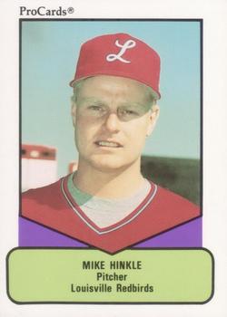 1990 ProCards AAA #513 Mike Hinkle Front