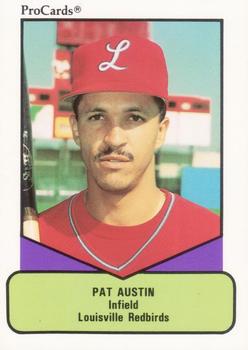 1990 ProCards AAA #520 Pat Austin Front