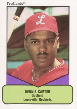 1990 ProCards AAA #528 Dennis Carter Front