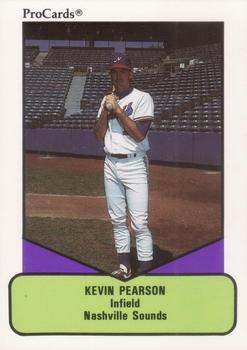 1990 ProCards AAA #554 Kevin Pearson Front
