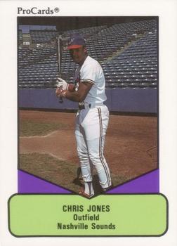 1990 ProCards AAA #558 Chris Jones Front