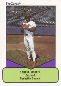 1990 ProCards AAA #560 Darryl Motley Front