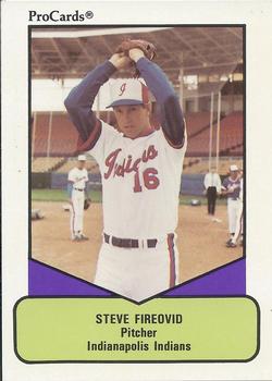 1990 ProCards AAA #575 Steve Fireovid Front