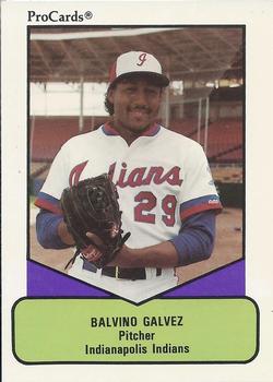 1990 ProCards AAA #579 Balvino Galvez Front