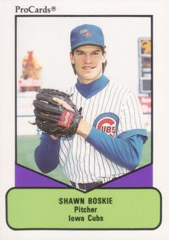 1990 ProCards AAA #619 Shawn Boskie Front
