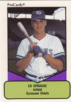 1990 ProCards AAA #361 Ed Sprague Front