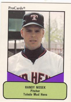 1990 ProCards AAA #375 Randy Nosek Front