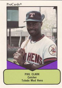 1990 ProCards AAA #382 Phil Clark Front