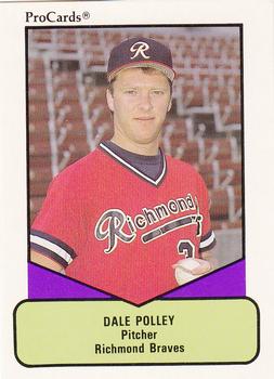1990 ProCards AAA #403 Dale Polley Front