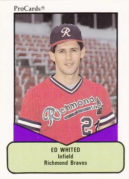 1990 ProCards AAA #413 Ed Whited Front