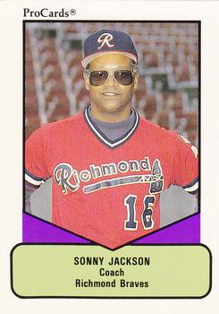 1990 ProCards AAA #422 Sonny Jackson Front