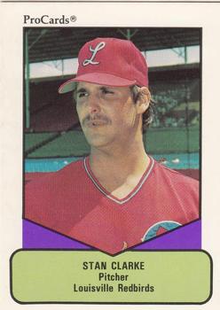 1990 ProCards AAA #510 Stan Clarke Front