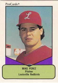 1990 ProCards AAA #516 Mike Perez Front