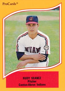 1990 ProCards A and AA #10 Rudy Seanez Front