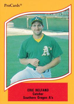 1990 ProCards A and AA #167 Eric Helfand Front