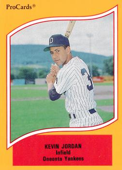 1990 ProCards A and AA #181 Kevin Jordan Front